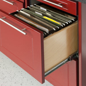 Broken Arrow OK - Drawer Unit Garage Organization