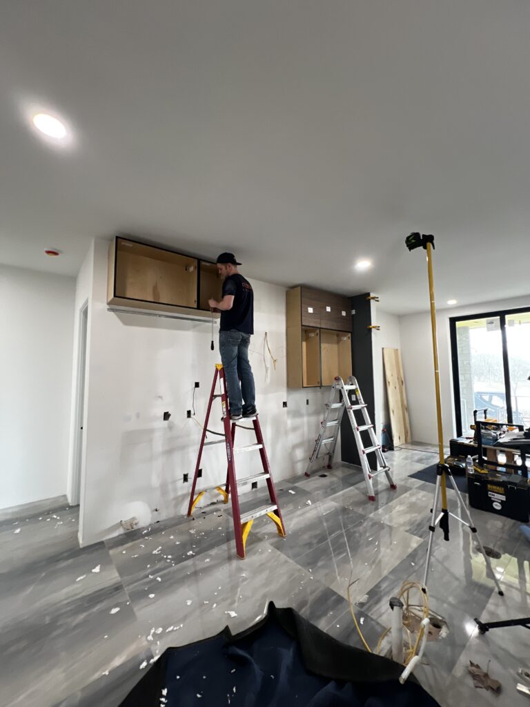 Handcrafted custom European cabinetry in Tulsa homes.  Avoid kitchen remodel delays