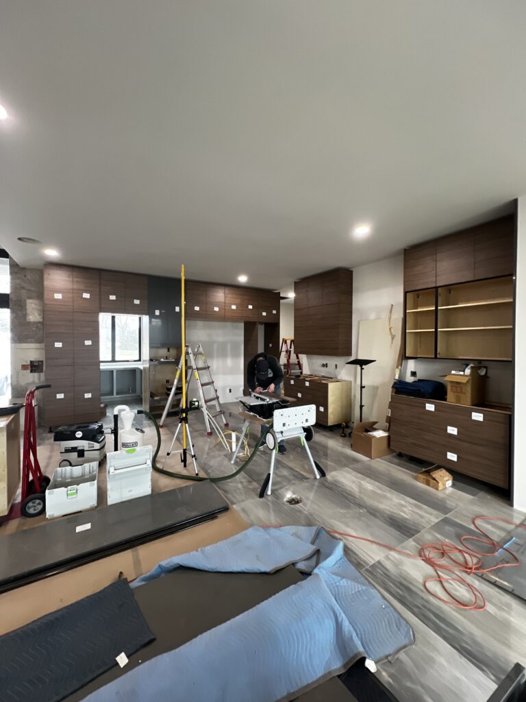 Handcrafted custom European cabinetry in Tulsa homes